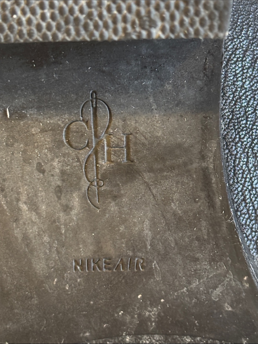 Cole-Haan Nike Air Black Knee Length Leather Boots - Picture 4 of 4